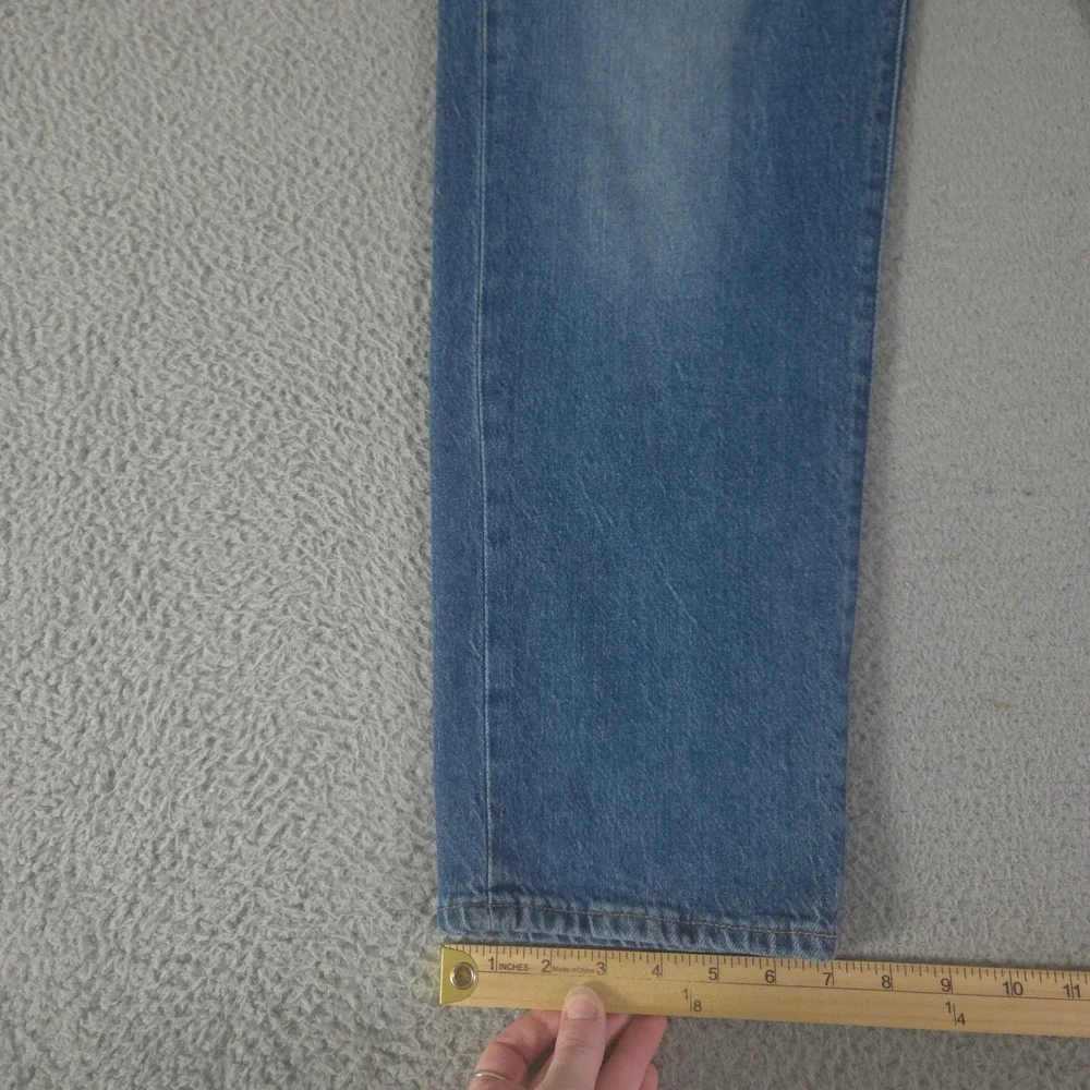Lucky Brand Jeans Womens 10/30 90s Loose High Rise Straight Button Fly Denim